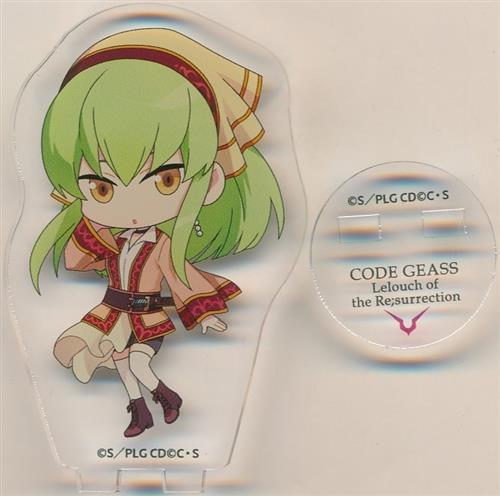 コードギアス 復活のルルーシュ×アニメイトカフェ トレーディングアクリルスタンド C.C.