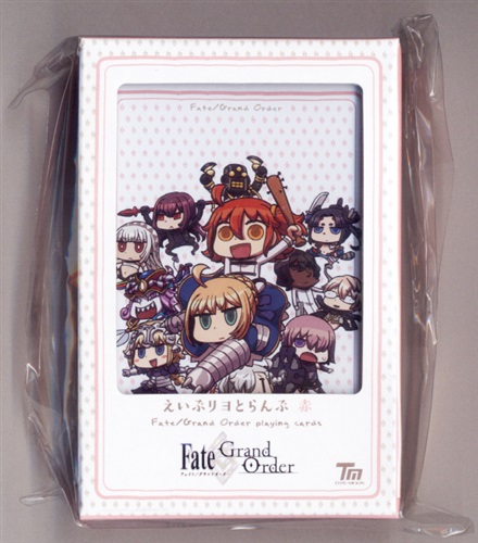 Fate/Grand Order えいぷリヨとらんぷ 赤 Fate/Grand Order playing cards