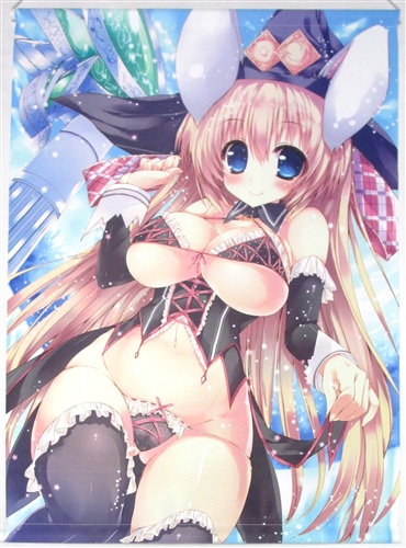 能都くるみ オリジナルうさ耳タペストリー [能都くるみ][甘泉少女]