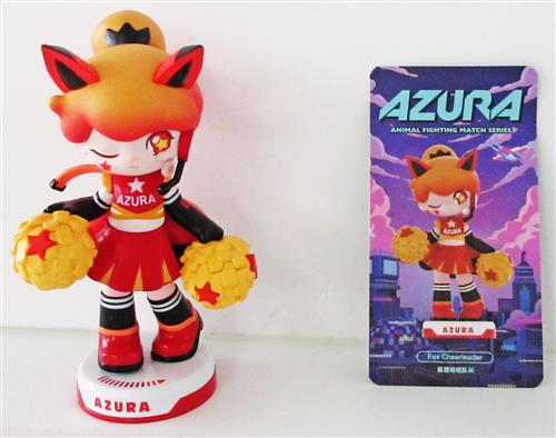 POPMART AZURA アニマル ファイティング マッチ シリーズ Fox Cheerleader 【フィギュア】[POPMART]