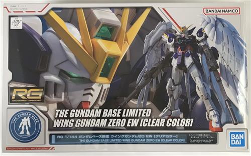 RG 新機動戦記ガンダムW XXXG-00W0 ウイングガンダムゼロ EW クリアカラー【THE GUNDAM BASE限定】 (再販) [BANDAI SPIRITS]
