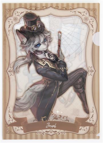 5月中まで 写真家 ジョゼフ アニメイト限定 描き下ろし 激レア 第五人格 Identity V 第五人格 クリアファイル 写真家(ジョゼフ