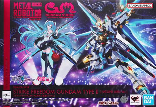 【未開封】METAL ROBOT魂 <SIDE MS> 機動戦士ガンダムSEED FREEDOM ストライクフリーダムガンダム弐式 [初音ミク Ver.] 【魂ウェブ商店限定】 【フィギュア】[BANDAI SPIRITS]