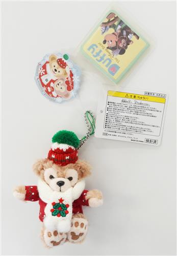 ディズニー Duffy and Friends ぬいぐるみストラップ ダッフィーのクリスマス2013 ダッフィー 【東京ディズニーシー限定】