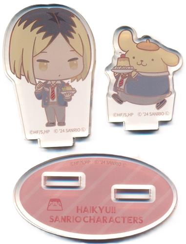 ハイキュー!!×サンリオキャラクターズ POPUP STORE in PARCO アクリルスタンド 孤爪研磨×ポムポムプリン