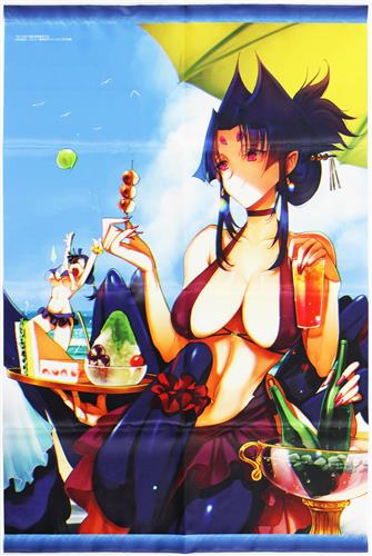 モンスター娘のお医者さん B2タペストリー アラーニャ・タランテラ・アラクニダ 【メロンブックス限定版 書籍8巻内容物】