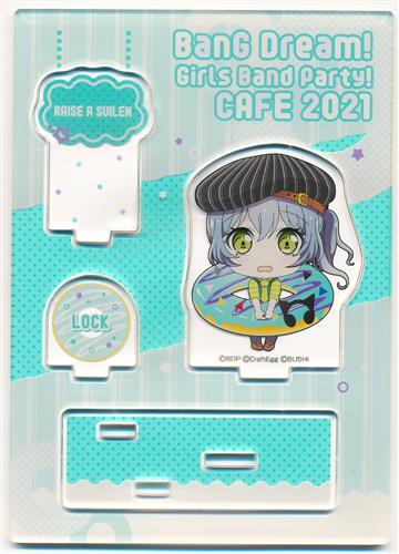 BanG Dream! ガールズバンドパーティ! CAFE 2021 アクリルスタンド ロック(朝日六花) ﾊﾞﾝﾄﾞﾘｶﾞｰﾙｽﾞﾊﾞﾝﾄﾞ ...