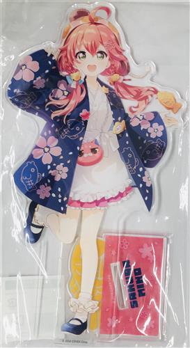 ホロライブ さくらみこ×鳴門鯛焼本舗 コラボ第三弾 デカアクリルスタンド 店員さんver. さくらみこ