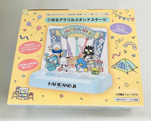 サンリオ はぴだんぶい当たりくじ エンジョイアイドルシリーズ ①光るアクリルスタンドステージ