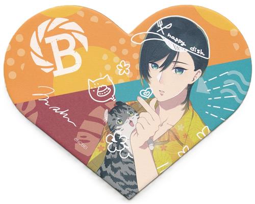 BUSTAFELLOWS ハート型ミニ色紙 モズ