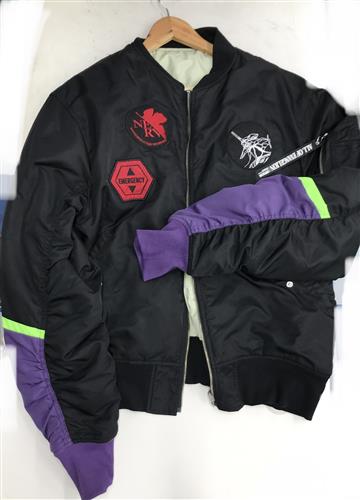 新世紀エヴァンゲリオン 30周年記念展 ALL OF EVANGELION MA-1ジャケット