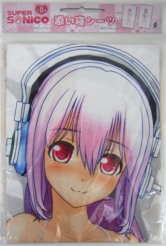 【未開封】すーぱーそに子 添い寝シーツ そに子 ホワイト水着Ver