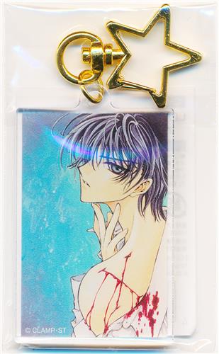 【未開封】くじ引き堂 CLAMP X-エックス- オンラインくじ C-1賞 アクリルチャーム 司狼神威 A