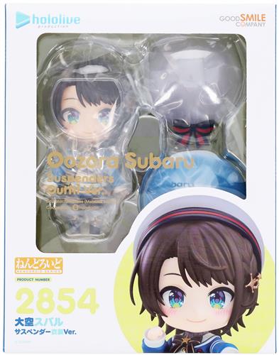 【未開封】ねんどろいど 2854 ホロライブプロダクション 大空スバル サスペンダー衣装Ver. 【GOODSMILE ONLINE SHOP/アニメイト/あみあみ限定】 【フィギュア】[グッドスマイルカンパニー]