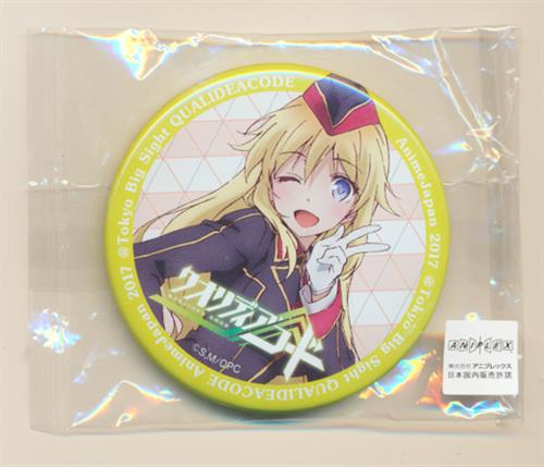 クオリディア・コード AJガチャ 缶バッジ 宇多良カナリア 【AnimeJapan 2017】