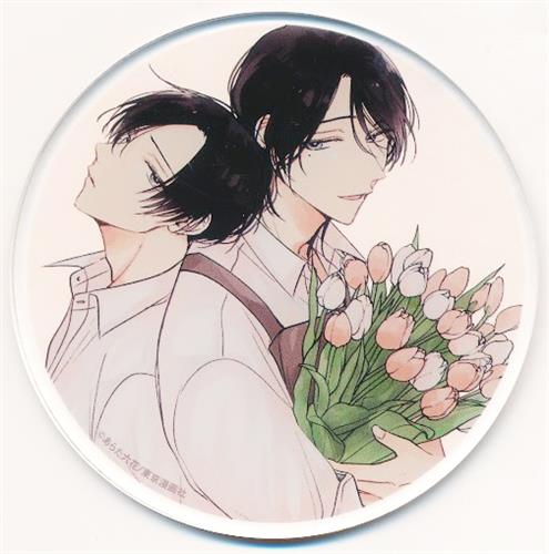 鬼上司・獄寺さんは暴かれたい。×STELLAMAP 鬼暴Cafe 2025 HEISEI TRIP オリジナルアクリルコースター 獄寺楓&獄寺伊吹
