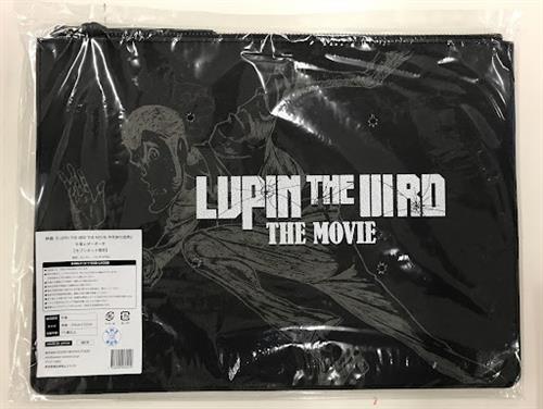 LUPIN THE IIIRD THE MOVIE 牛革レザーポーチ　ルパン 未開封】LUPIN THE IIIRD THE MOVIE 不死身の血族 牛革レザーポーチ