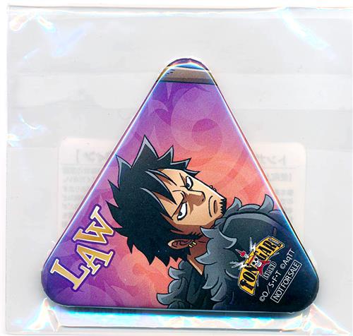 ONE PIECE スペシャルトンガリバッジ(缶バッジ) トラファルガー・ロー B 【東京ワンピースタワー トンガリ島シールラリー限定】