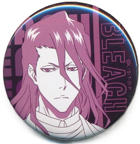 BLEACH くじメイト/webpon D-7賞 カンバッジ(缶バッジ) 朽木白哉 B