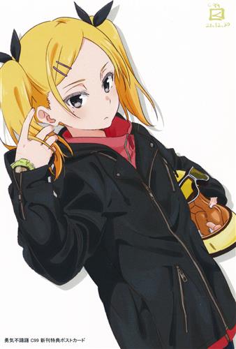 SHIROBAKO ポストカード 矢野エリカ [くえる][勇気不躊躇]