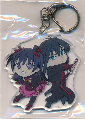 D.Gray-man 描きおろしアクリルキーホルダー 神田ユウ&リナリー・リー