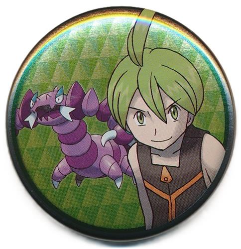 ポケットモンスター 缶バッチコレクション(缶バッジ) ～シンオウ編～ リョウ&ドラピオン 【ポケモンセンター限定】