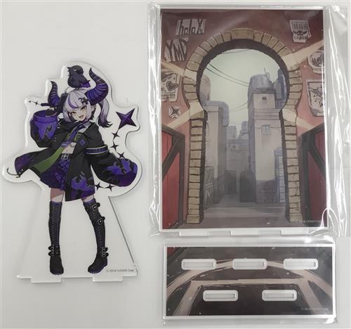 ホロライブ ラプラス・ダークネス REALFORCE × hololive GX1 Keyboard アクリルジオラマ