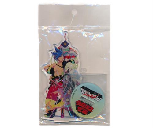 プロメア TRIGGER×GOOD SMILE COMPANY 今石洋之の世界 『グレンラガン』『キルラキル』『プロメア』を作った男 アクリルスタンド ガロ・ティモス&リオ・フォーティア ＜XmasFセール＞