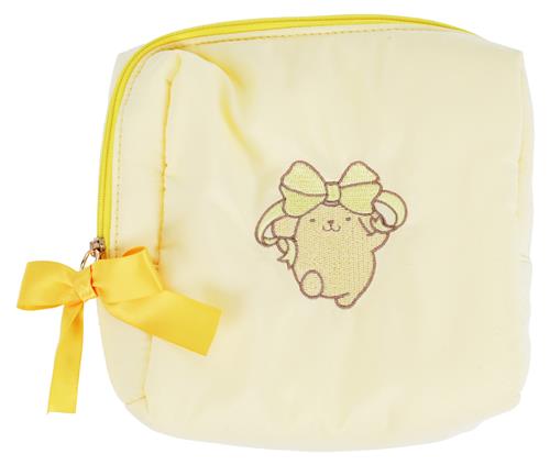 サンリオキャラクターズ クッションリボンシリーズ コスメポーチ ポムポムプリン