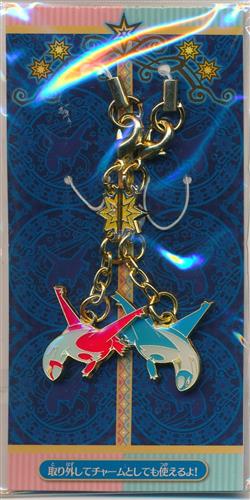【未開封】ポケットモンスター ポケモンセンター限定 ペアチャームストラップ My Dearest ラティアス・ラティオス