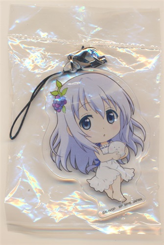 一番くじ ご注文はうさぎですか? ～HAPPY BIRTHDAY TO COCOA～ E賞 アクリルプレートストラップ チノ B