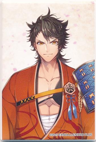 刀剣乱舞 スクエア缶バッジコレクション (跪坐) 第二弾 陸奥守吉行
