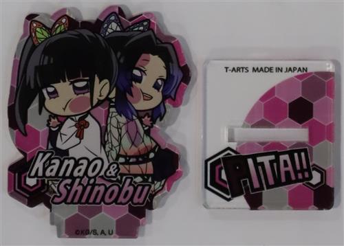 ぴた!でふぉめ 鬼滅の刃 アクリルスタンド vol.2 栗花落カナヲ&胡蝶しのぶ