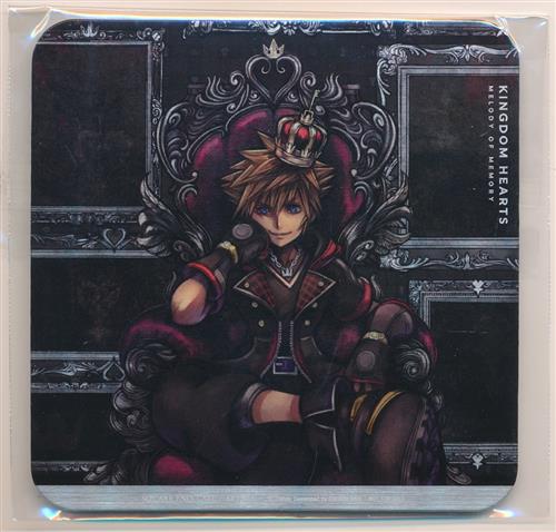 キングダムハーツ メロディ オブ メモリー×OH MY CAFE×ARTNIA×SQUARE ENIX CAFE ARTNIA&SQUARE ENIX CAFE限定 事前予約特典 コースター ソラ