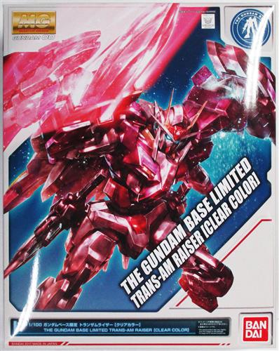 MG 機動戦士ガンダム00 GN-0000+GNR-010 トランザムライザー [クリアカラー] 【THE GUNDAM BASE TOKYO(ガンダムベース東京)限定】 [バンダイ]
