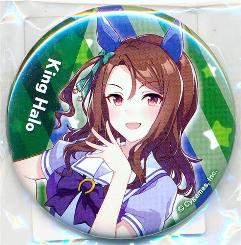 ウマ娘 プリティーダービー 公式缶バッジ 制服 Ver. キング
