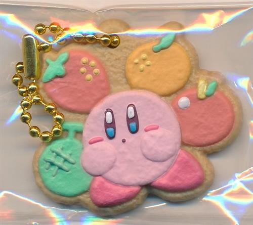 星のカービィ クッキーチャームコット  11.カービィ(フルーツ)