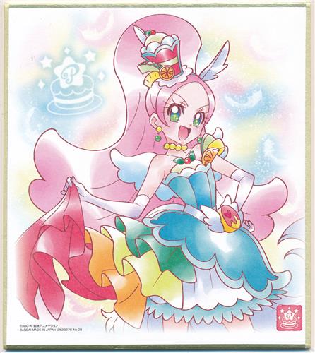キラキラ☆プリキュアアラモード プリキュア 色紙ART 2 キュアパルフェ