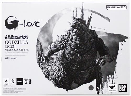 【未開封】S.H.MonsterArts ゴジラ-1.0/C ゴジラ(2023) マイナスカラーVer. 【魂ウェブ商店限定】 【フィギュア】[BANDAI SPIRITS]