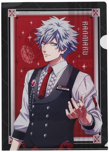 劇場版 うたの☆プリンスさまっ♪ TABOO NIGHT XXXX×ココス COCO'Sと新たなる到達点(ユートピア) ～DELICIOUS NIGHT～キャンペーン ココスオリジナルクリアファイル 第1弾 黒崎蘭丸