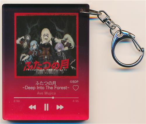 BanG Dream! ぶあついトレーディングアクリルキーホルダー Ave Mujica vol.1 ふたつの月 ～Deep Into The Forest～