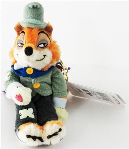 ピノキオ iketerunuigurumi プラッシュキーチェーン 正直ジョン(J・ワシントン・ファウルフェロー)