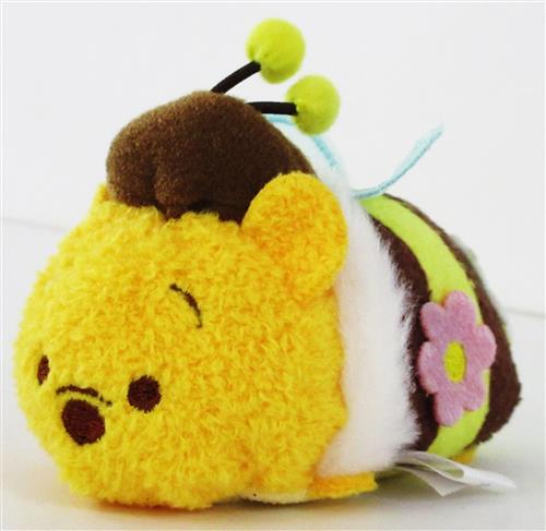 ディズニー TSUM TSUM ぬいぐるみ ミニ (S) ハチプー3 【ディズニーストア限定】