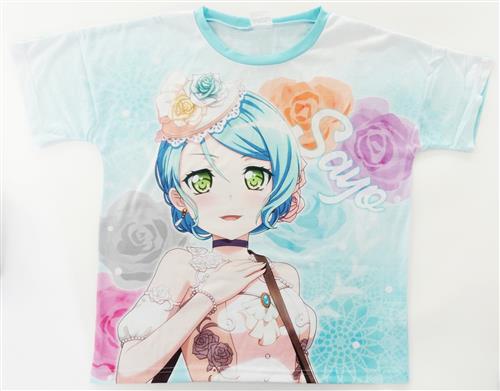 BanG Dream! Roselia 「Flamme」/「Wasser」 フルカラーTシャツ 氷川紗夜 【Roselia 単独ライブ 「Flamme」/「Wasser」】