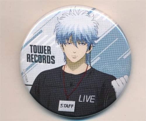 銀魂×TOWER RECORDS トレーディング缶バッジ 坂田銀時