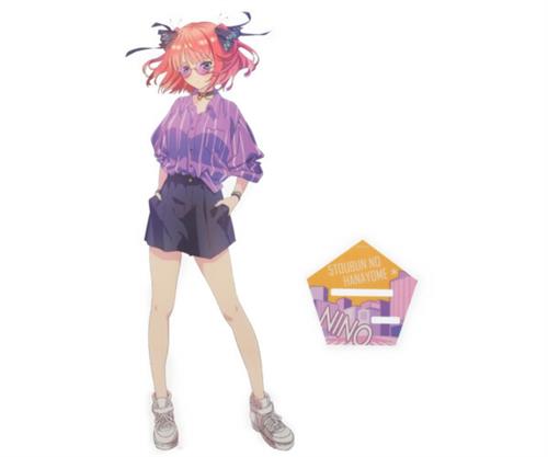 きゃらっとくじ 五等分の花嫁* ～Vivid City Rhythm～ A-2賞 メガBIGアクリルスタンド 中野二乃