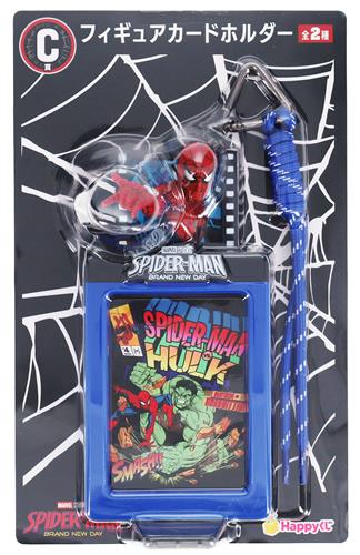 Happyくじ /MARVEL 『スパイダーマン:ブランド・ニュー・デイ』 C賞 フィギュアカードホルダー スパイダーマン B