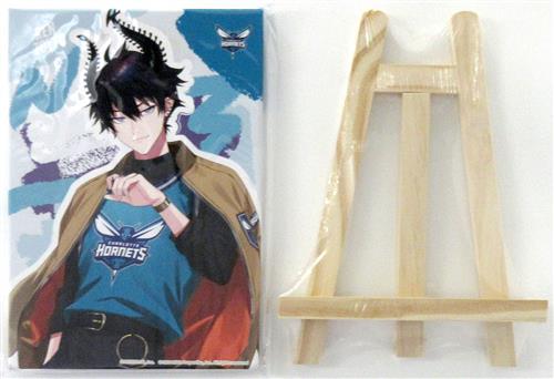 にじさんじ/NIJISANJI EN×NBA×楽天コレクション 第2弾 【Eastern】 S-15賞 キャラファインキャンバスボード レン ゾット Charlotte Hornets