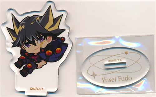 遊戯王5D's×COLLABO CAFE HONPO BLANC ちびキャラアクリルスタンド A 不動遊星