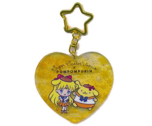 劇場版 美少女戦士セーラームーンEternal×サンリオキャラクターズ アクリルキーホルダー セーラーヴィーナス×ポムポムプリン